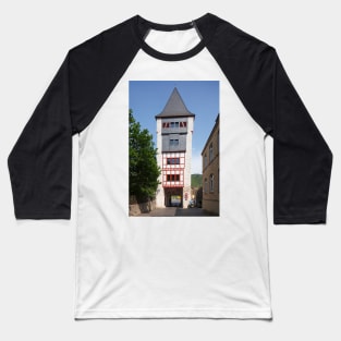 Old town, Bacharach, Middle Rhine, Rhine Baseball T-Shirt